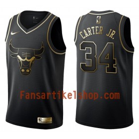 NBA Chicago Bulls Trikot Wendell Carter Jr. 34 Nike Schwarz Golden Edition Swingman - Herren